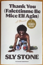 Livro autografado “Thank You” Sly Stone Barnes & Noble, usado comprar usado  Enviando para Brazil