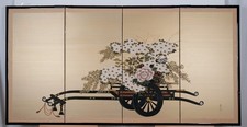 1970s japanese byobu for sale  Oceanside