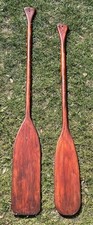 Vintage oars wooden for sale  TEDDINGTON