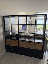 Ikea kallax black for sale  CAMBRIDGE