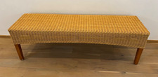 Rattan sitzbank holz gebraucht kaufen  Biebergemünd