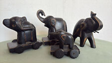 Elefanti indiani legno usato  Italia