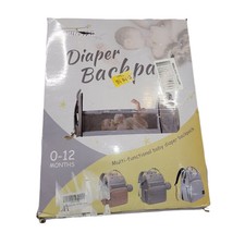 Bolsa de fraldas para bebê mochila estação de troca Derjunstar berço portátil resistente comprar usado  Enviando para Brazil