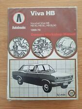 Autobooks viva 1966 for sale  WEMBLEY