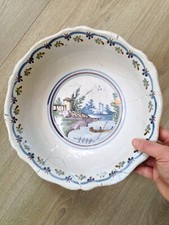 Beau plat saladier d'occasion  Ham