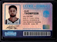 2019 contenders klay d'occasion  Expédié en Belgium