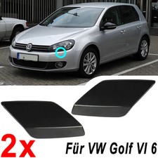 Für VW Golf VI 6 Abdeckungen Waschdüse SRA Stoßstange Kappen SET links+rechts comprar usado  Enviando para Brazil