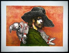 Armando stefano litografia usato  Guidonia Montecelio
