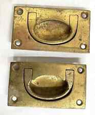 Pair antique brass for sale  CHESTER