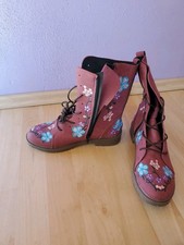 Stiefelletten blumenmuster gr gebraucht kaufen  Calvörde