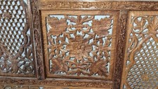 Vintage carved teak for sale  Meridian