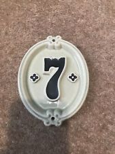 Ceramic house number for sale  GLOUCESTER