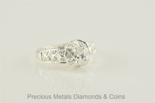Sterling silver oval for sale  Pittsburgh