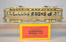 Carrinho elétrico HO Brass Pacific 'Commodore' Suydam #1000 Orion/Japão 1972 XLNT, usado comprar usado  Enviando para Brazil