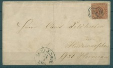 Dänemark 1858 7 gebraucht kaufen  Tremsbüttel