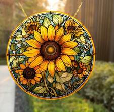 Sunflower window hanging for sale  Anaheim