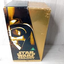 Usado, STAR WARS TRILOGY SPECIAL EDITION GOLD VHS - RARE RETRO MOVIE FILM comprar usado  Enviando para Brazil