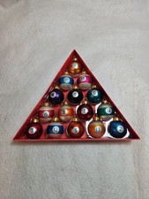 Bola de bilhar de vidro Target 15 peças conjunto de enfeite de Natal com caixa 2009 comprar usado Bola de bilhar de vidro Target 15 peças conjunto de enfeite de Natal com caixa 2009 comprar usado  Enviando para Brazil