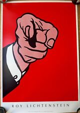 Roy lichtenstein poster usato  Torino