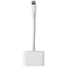 Usado, Adaptador AV digital Apple 8 pinos com HDMI para iPhone/iPad/iPod - Branco MD826AM/A comprar usado  Enviando para Brazil