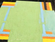Abstract hand painted for sale  Olive Hill