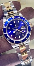 Rolex submariner blue for sale  LONDON