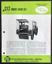 Land rover c12 for sale  LEICESTER
