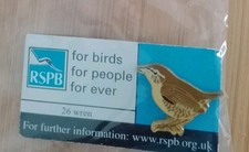 Rspb bird pin for sale  IPSWICH