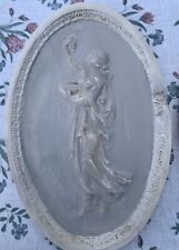 Vintage plaster plaque for sale  TOWCESTER