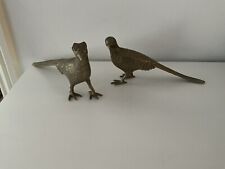 Brass pair pheasants for sale  VERWOOD