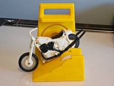 Antigo 1973 Evel Knievel Stunt Cycle Energizador Lançador Carregador Giroscópio Amarelo, usado comprar usado  Enviando para Brazil