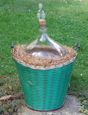Weinballon kunststoff korb gebraucht kaufen  Meuselwitz