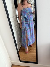 Robe madras bretelles d'occasion  Le Bouscat