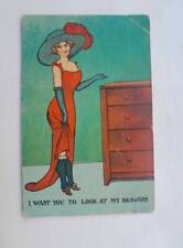 Antique postcard cartoon for sale  DAGENHAM