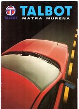Talbot matra murena for sale  UK