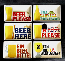 Pratos aperitivos para lanches (conjunto de 6) comprar usado  Enviando para Brazil