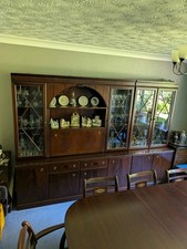 Vintage mahogany wall for sale  SPALDING