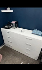 Modern white drawer for sale  Merrick