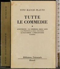 Bur. tutte commedie. usato  Ariccia