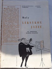 MAŁY LEKSYKON JAZZU - Biblioteczka Jazzu 1963/1964  Polish Jazz UNIKAT ! PROMO, używany na sprzedaż  PL