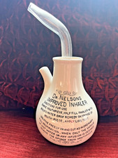Inalador médico de barro melhorado Dr. Nelson's antigo original vintage comprar usado  Enviando para Brazil
