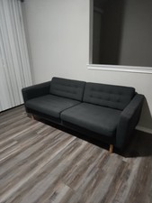 Gray fabric sofa for sale  Elgin