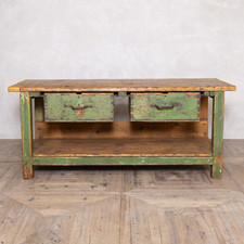 Vintage green distressed for sale  BURNTWOOD