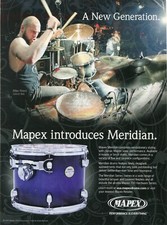 Kit de bateria 2009 impresso anúncio do Mapex Meridian com Mike Peters of Cancer Bats comprar usado  Enviando para Brazil