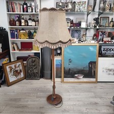 Lampada piantana legno usato  Forli