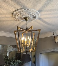 Candle chandelier wood for sale  HORSHAM