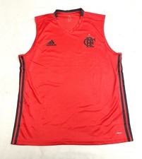 Camisa masculina Adidas CR Flamengo Brasil sem mangas GG leve absorção elástica comprar usado  Enviando para Brazil