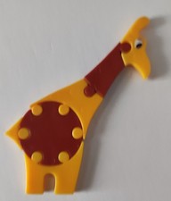 Plastik steckpuzzle giraffe gebraucht kaufen  Bremerhaven