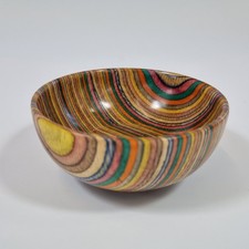 Colour striped turned for sale  ROYSTON