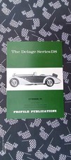 Delage series d8. for sale  WORCESTER